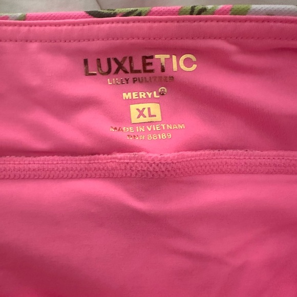 Lilly Pulitzer Luxletic Maryana Skort mane character energy NWT - Picture 5 of 5